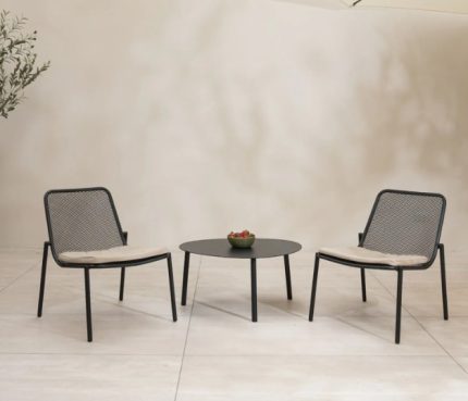 Poltrona terraza Negra