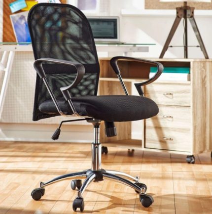 Silla Escritorio Malla Negro