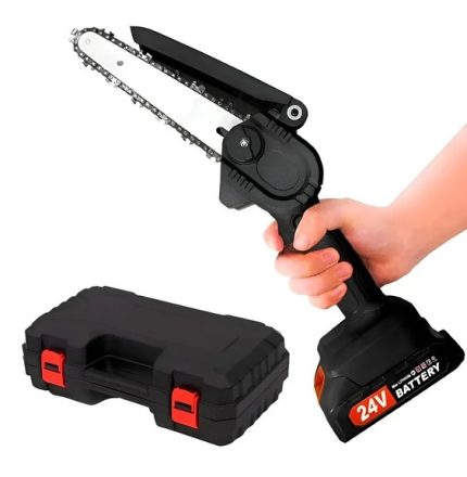 Motosierra Eléctrica Recargable Portátil