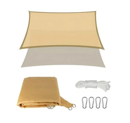 Pack x4 Toldos cuadrado Malla Sombreadora 3x4